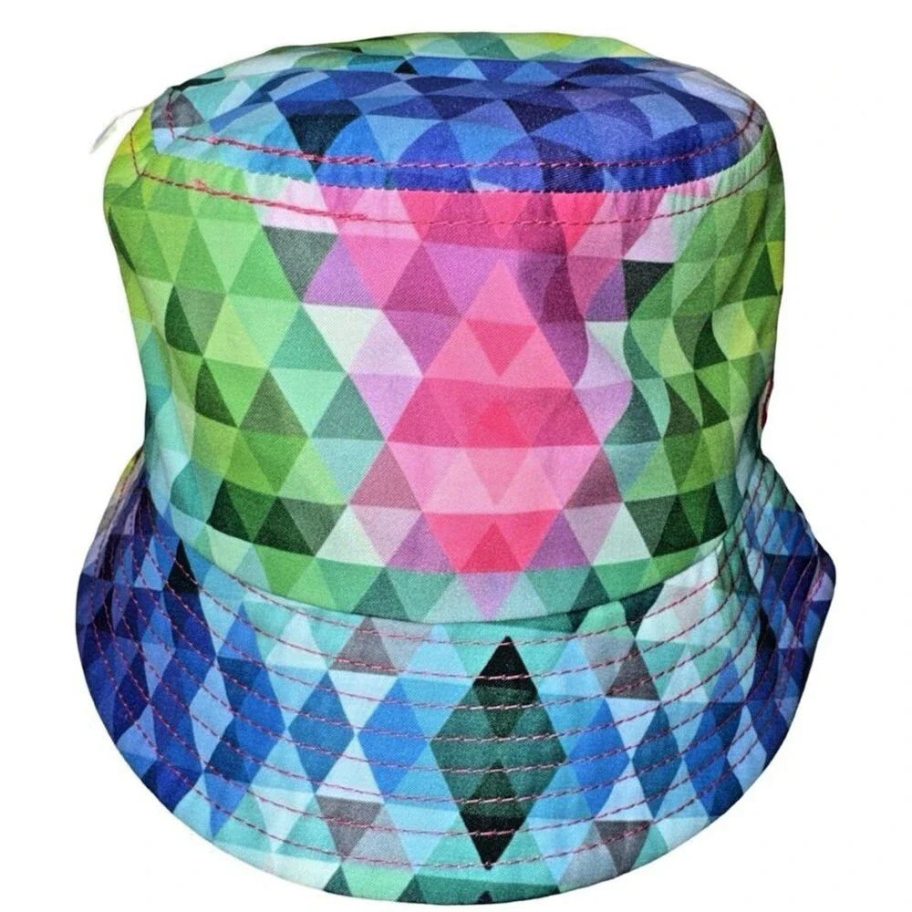 LA Kings Youth Kids Bucket Hat NHL New Era Gem Geometric Multicolor Official New